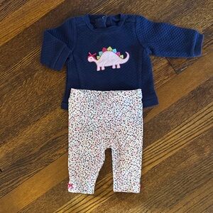 Little Me 2 Piece Play Set Dino - 6M